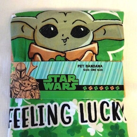 Star Wars Feeling Lucky St Patrick's Day Pet Dog Bundle of 3 Medium - Picture 3 of 16